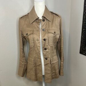 Banana Republic Women's Tan Utility Jacket